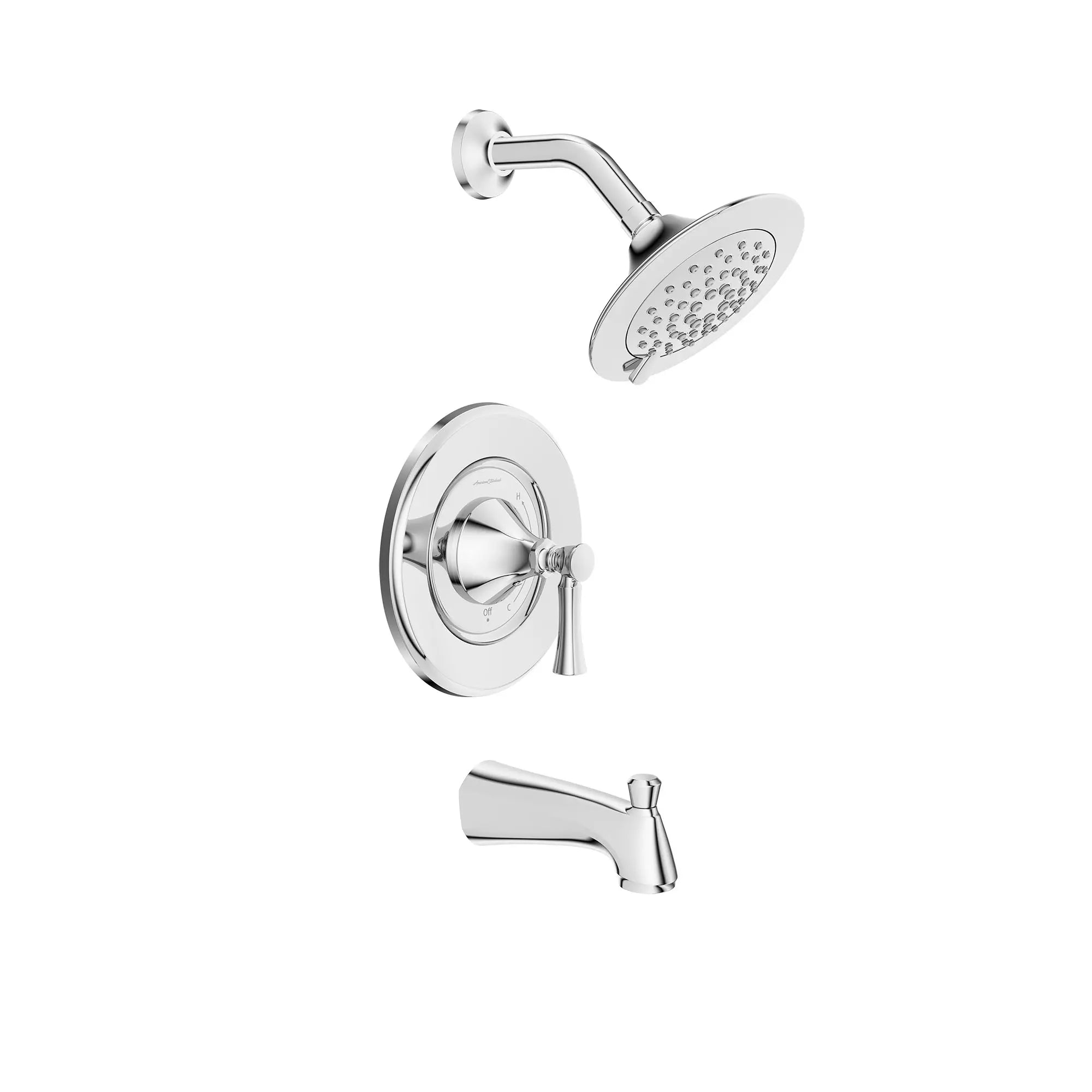 Chancellor® 1.8 gpm/6.8 L/min Tub and Shower Trim Kit With Ceramic Disc Valve Cartridge and Lever Handle — thumbnail 3